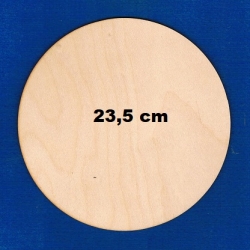 SKLEJKA #3mm  Podkładka 23,5cm  okrągła , koło 23,5cm , kółko 23,5cm, baza 23,5